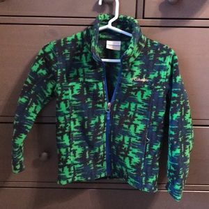 Boys Columbia Full Zip Fleece
